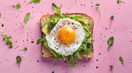 fried egg on a white plate