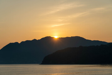 伯方島の夕暮れ
