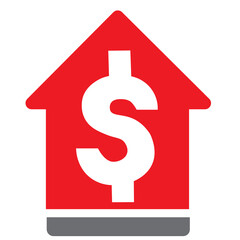 Red Price increase icon