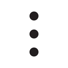 Menu Icon on white background.