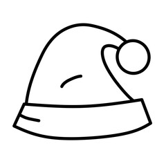 hat line vector