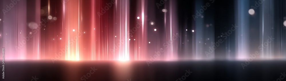 Poster vibrant abstract background illustration with a colorful out of focus glow a soft radiant light blur