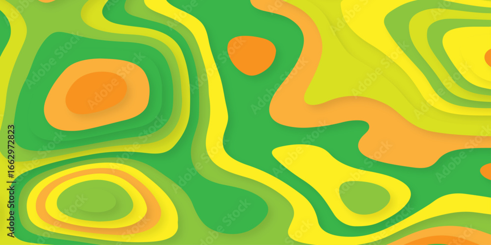 Poster abstract background vector liquid and smooth waves geometric shapes.