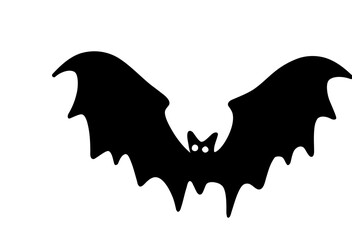 halloween bat vector