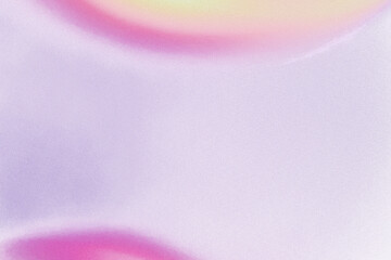 Abstract gradient wave elements on a transparent background. Glowing pink, yellow, and orange color background design with noise and grainy texture