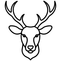Fototapeta premium head of a deer