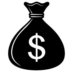 bag with dollar