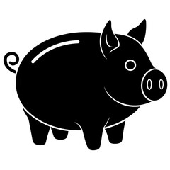 piggy bank vector illustration