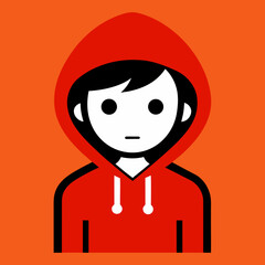 cartoon character of businessman