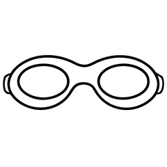 Fototapeta premium glasses isolated on white