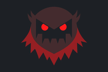 halloween monster vector