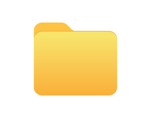 Yellow folder icon	