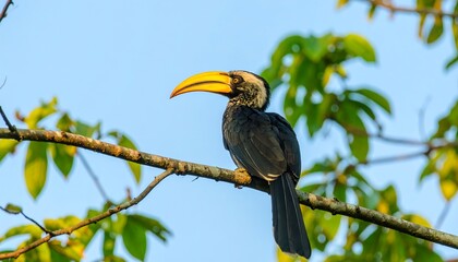 Bird perched on branch (4)