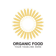 Fototapeta premium Simple logo for company or brand food & beverage