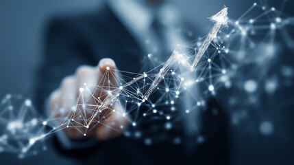 Business information sourced from a network, highlighting connections, data flow, digital communication, and insights for modern organizational intelligence