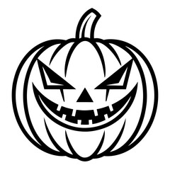 halloween pumpkin head