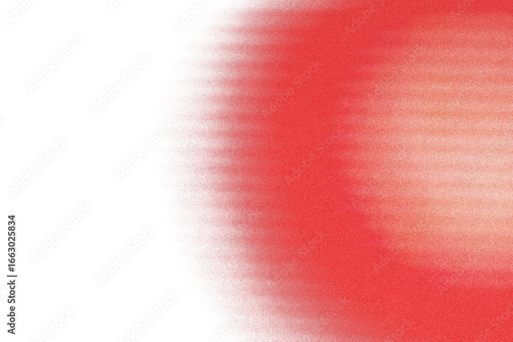 Poster abstract grainy gradient shape design element, red color blurry noise shape, overlay effect