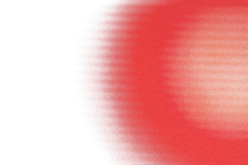 Abstract grainy gradient shape design element, red color blurry noise shape, overlay effect