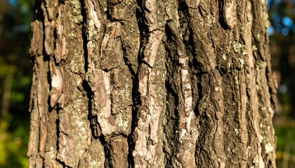 Obraz premium Close-up tree bark texture (1)