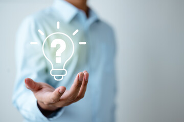 Ideas light bulb concept. Creative growth innovation. Invention thinking success. Brainstorm think...