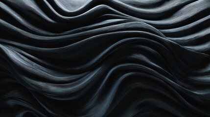 Obraz premium Dark gray fabric texture