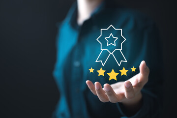 Quality assurance customer service management. ISO guaranteed system. Documents check approval...