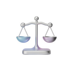 Balance Scales Illustration Representing Justice and Legal Equilibrium on Black Background a Conceptual Image for Law Firms and Lawyers