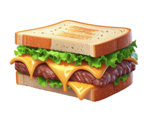 Futuristic woman with cybernetic brain and circuitry in a digital landscape