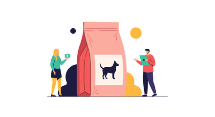 Expert pet food nutrition assessment and supply chain management for optimal canine health