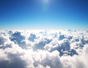 Fototapeta premium Vast expanse of clouds