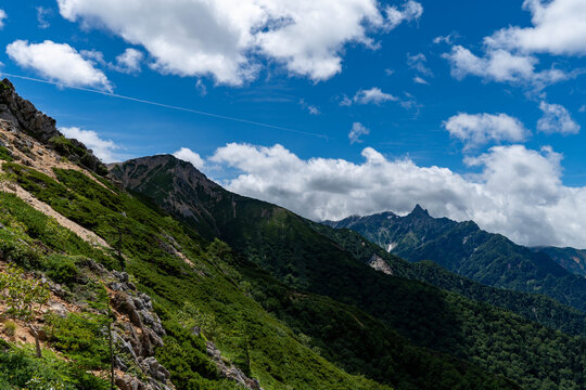 夏の表銀座