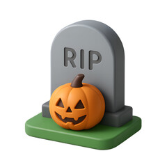 3D Tombstone / Grave Icon