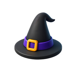 3D Witch Hat Icon