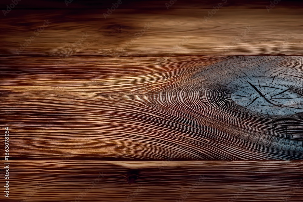 Poster captivating grain patterns of natural wood exhibiting intricate textures and spun color variations r