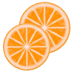 Sliced Orange Illustration