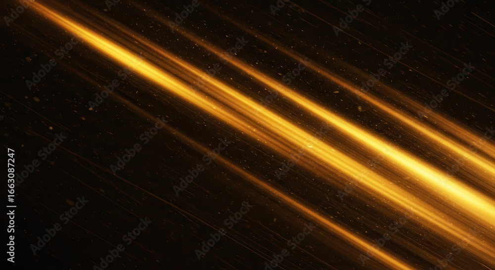 Aufkleber abstract golden light streaks create a dynamic and modern background, perfect for adding energy and 