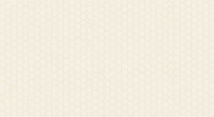 Fototapeta premium Subtle geometric honeycomb pattern isolated on white background