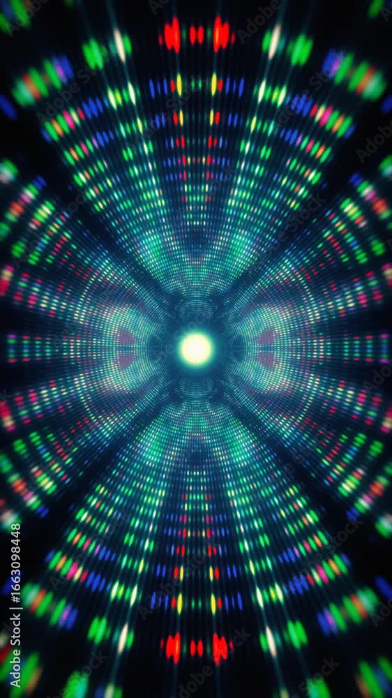 Aufkleber enjoy a mesmerizing journey through vibrant colors and shifting patterns set in a captivating abstra