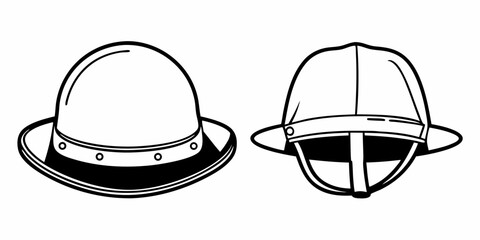 Fototapeta premium Explore kettle hat kettlehat drawing kettlehat vector kettlehat illustration kettlehat outline kettlehat art