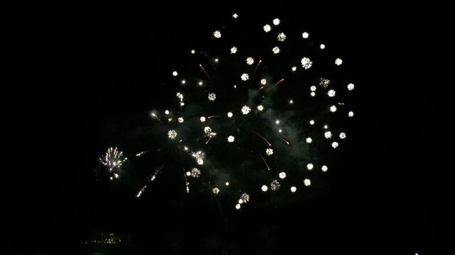 Feuerwerk an Silvester