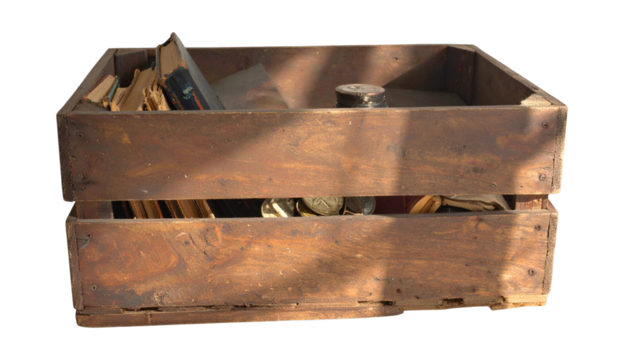 Isolated Decorative Objects on Transparent Background with Rustic Charm and Style