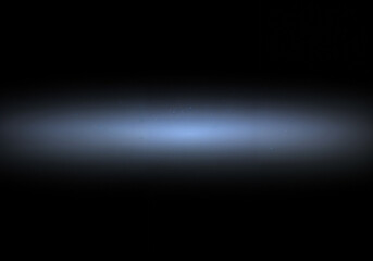 Obraz premium Abstract gradient features soft blue glow shining against the dark backdrop creating ethereal effect