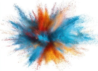 Explosion of Color and Powder