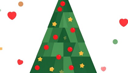 Christmas tree graphic design