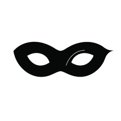 Mask superhero. Carnival mask icon. Vector 