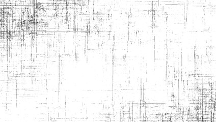 Grunge Scratched Texture Overlay – Distressed Black and White effect. Vector Illustration. dust particle grain vector design on transparent background.