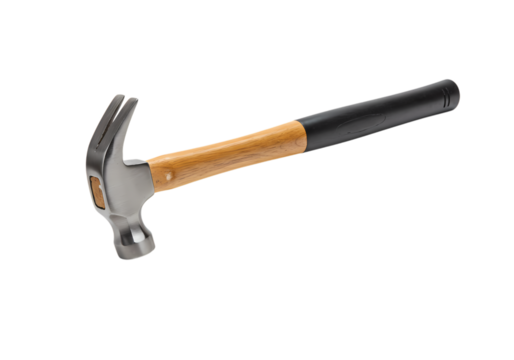 Claw Hammer Professional Construction Tool Carpentry Equipment DIY Repair isolated on transparent background - Powered by Adobe