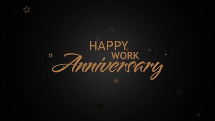 happy work anniversary card	