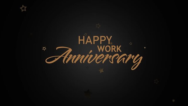 happy work anniversary card	