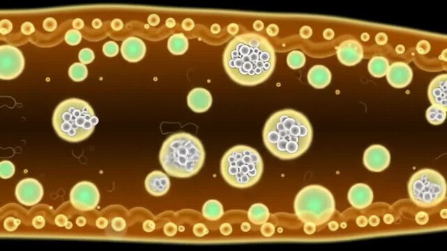 Inside termite guts, macro focus reveals cellulose-digesting bacteria working symbiotically, releasing gas bubbles that shimmer like tiny lanterns